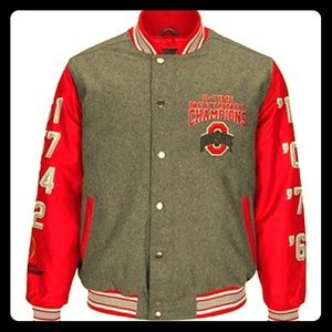 Ohio State Leather Jacket